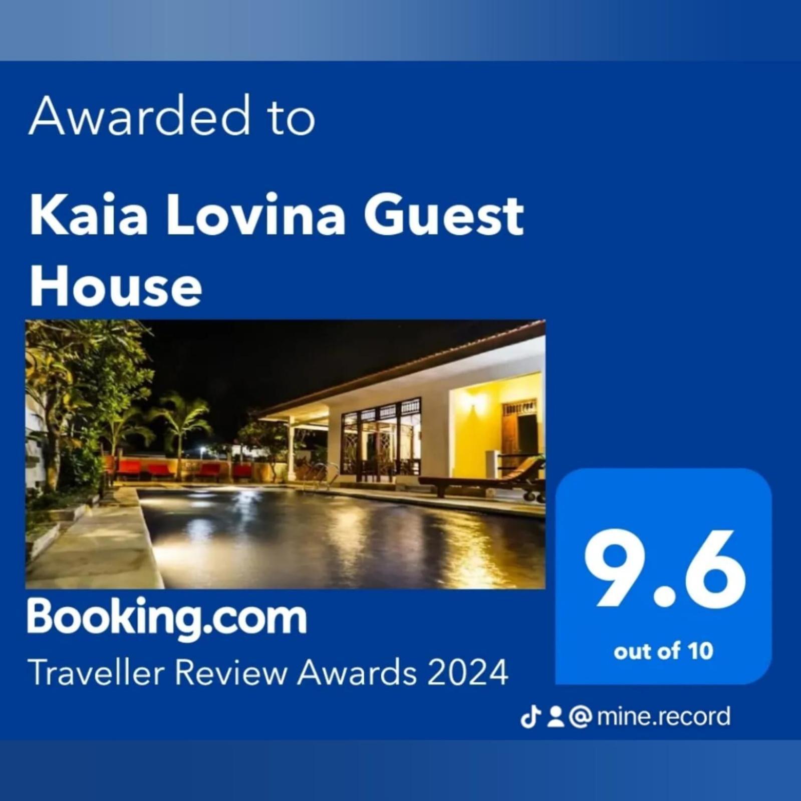 Kaia Lovina Guest House 외부 사진