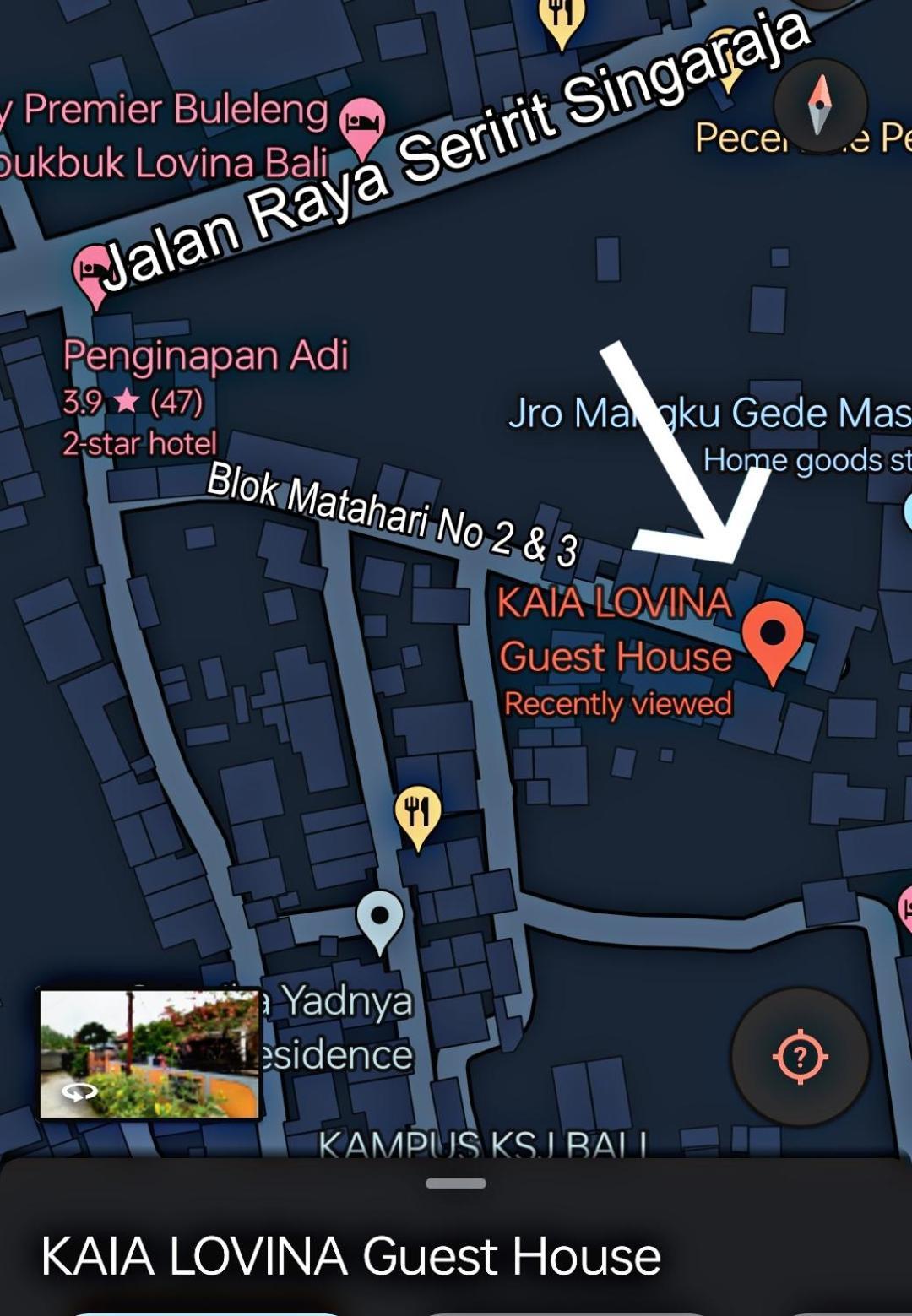 Kaia Lovina Guest House 외부 사진